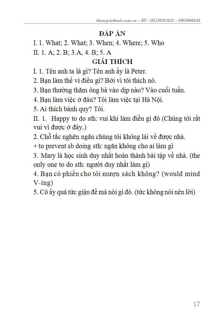 SỔ TAY TIẾNG ANH TRUNG HỌC PHỔ THÔNG _KV