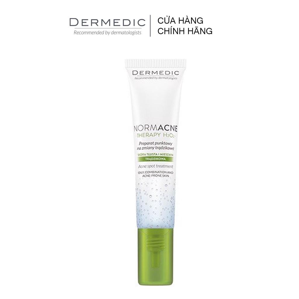 Chấm mụn Dermedic NORMACNE Therapy H2O2 acne spot treatment 15ml