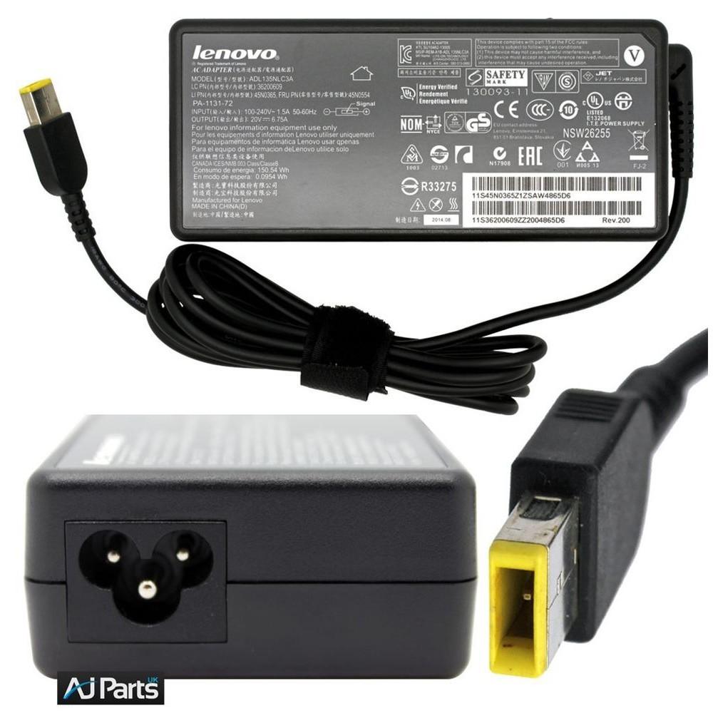 SẠC PIN LENOVO 20V - 6.75A - 135W CHÂN SẠC USB KIM – Lenovo Y40 , Y50 , Y50 , Y70 Touch