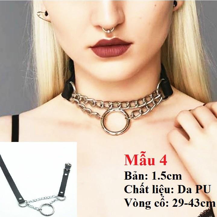 10 mẫu Chocker da - Vòng cổ hot trend