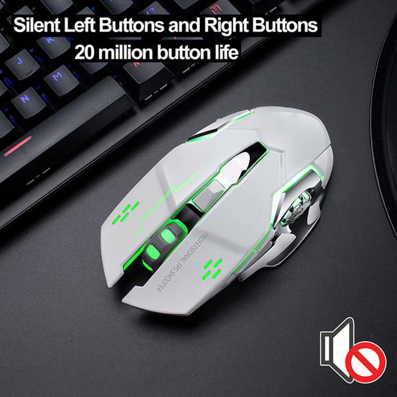 Chuột Quang Không Dây 2.4ghz Với Đầu Nhận Usb Cho Pc / Laptop