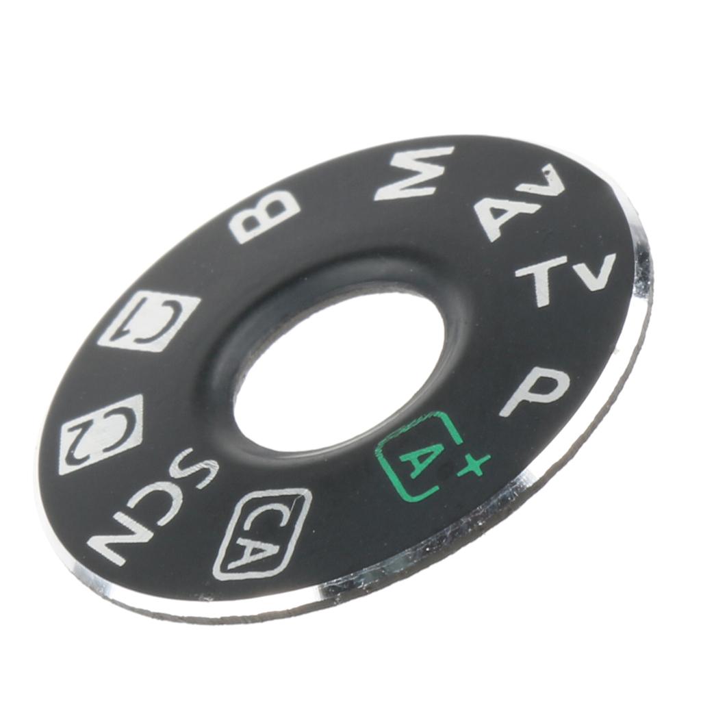 Amagogo Nắp Trên Chức Năng Quay Số Chế Độ Đĩa Giao Diện Nắp Thay Thế cho Canon EOS 6D MÁY Ảnh DSLR với Băng
