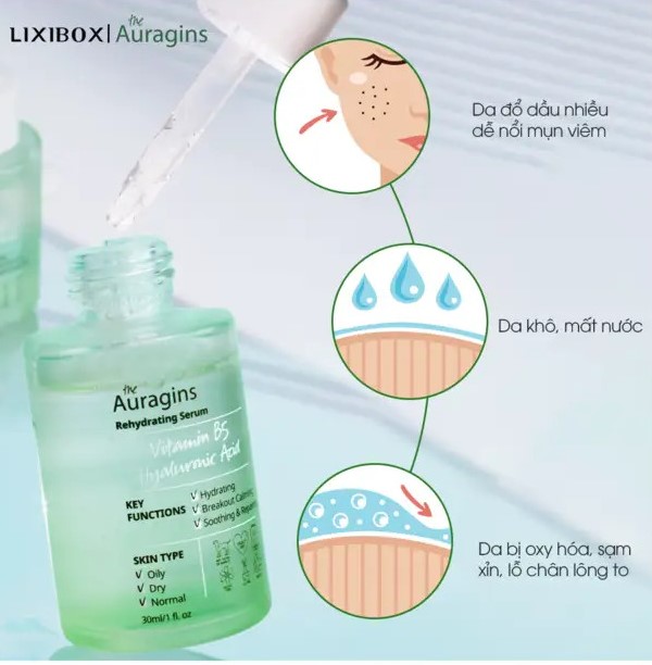 Beauty Box The Auragins - Giữ Ẩm Khỏe Da