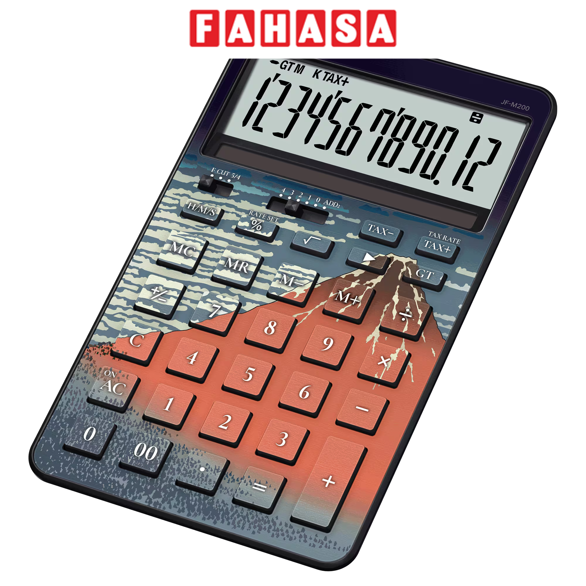 Máy Tính Casio JF-M200-TJ-KHG - Núi Phú Sĩ