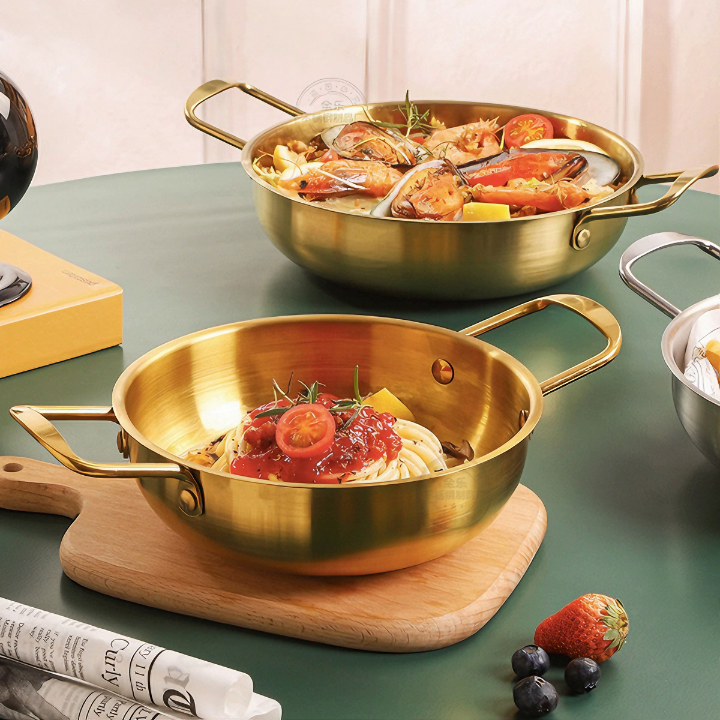Chảo chống dính XJ50 dùng được cho mọi loại bếp điện từ, bếp ga..sâu lòng 16cm - Hàng chính hãng