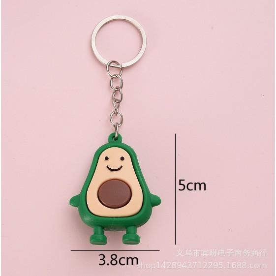 Móc khóa Bơ Cười