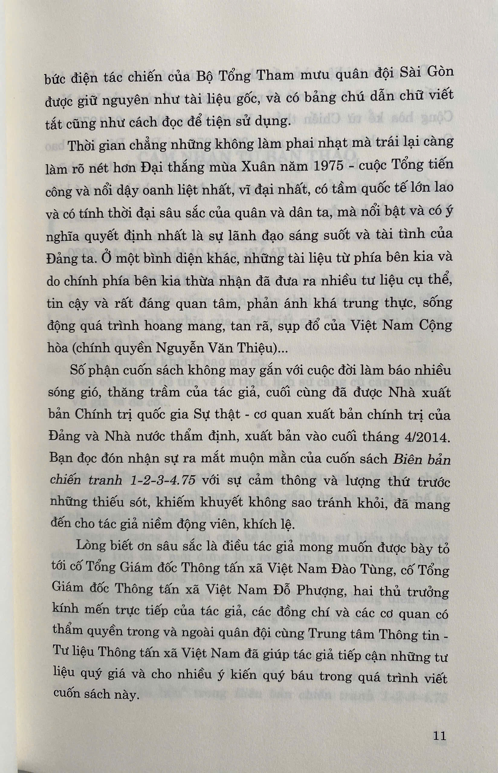 Biên Bản Chiến Tranh 1-2-3-4.75 ( Xuất bản lần thứ sáu )