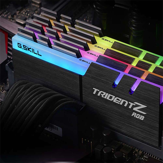 Bộ nhớ RAM PC G.SKILL TridentZ Kit RGB DDR4 - 2400MHz 8GB (x2) - Hàng chính hãng