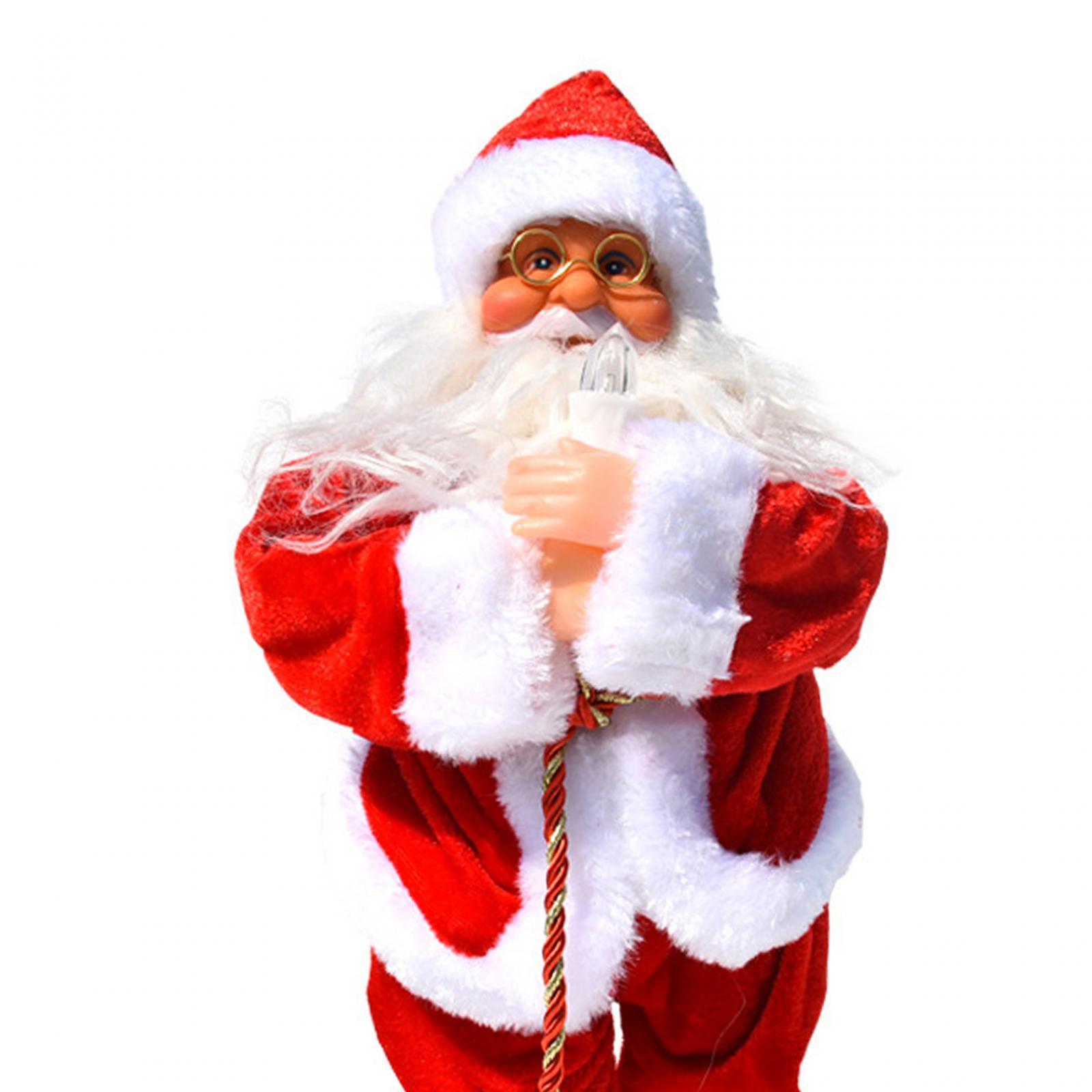 Electric Santa Claus Doll Toy Gift for Shopping Malls Household Desktop