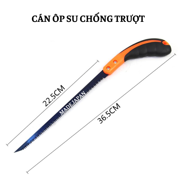 Cưa cành cầm tay mini JAPAN cưa lách cưa góc cây hẹp bằng thép không gỉ