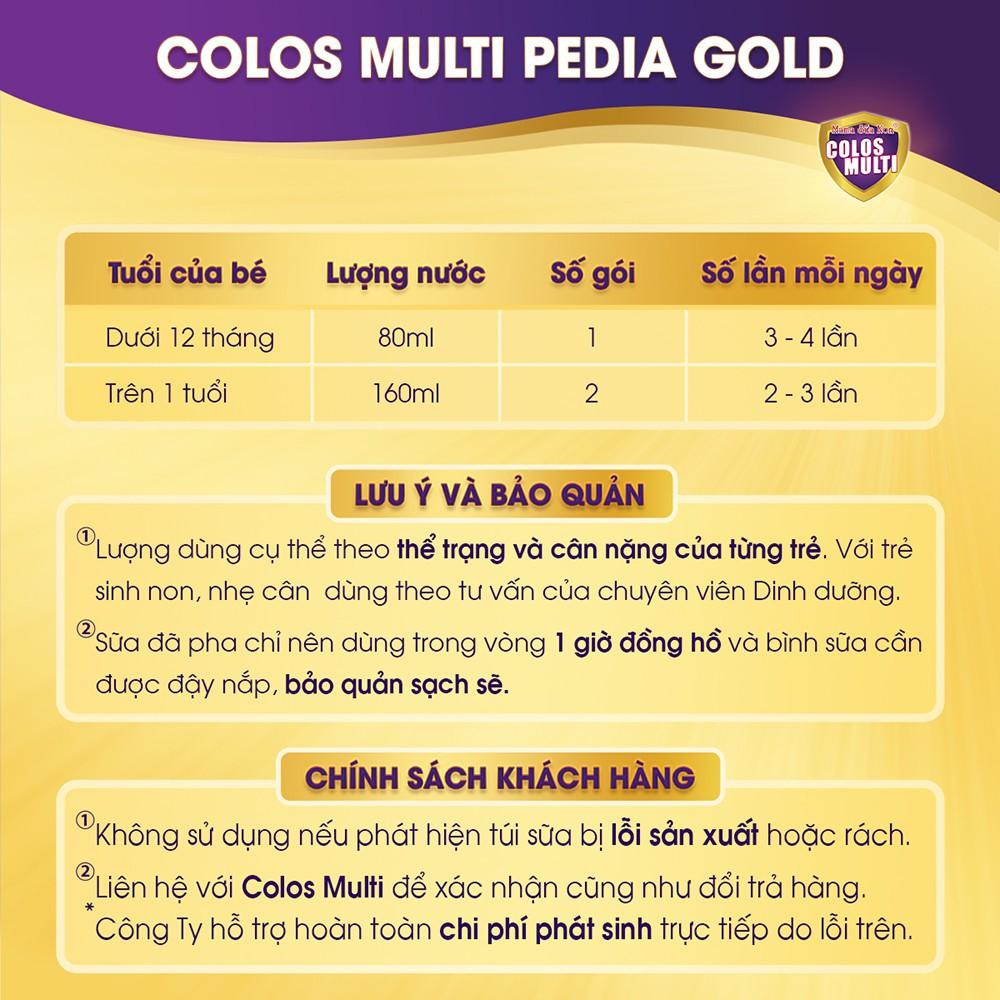 Sữa non Colosmulti Pedia Gold hộp 28 gói x 16g dành cho trẻ biếng ăn