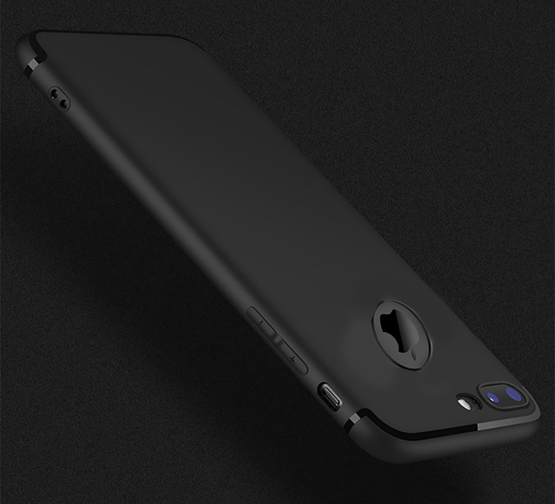 Ốp Lưng Silicon Dành Cho iPhone 7 Plus Có Khoét Hình Logo