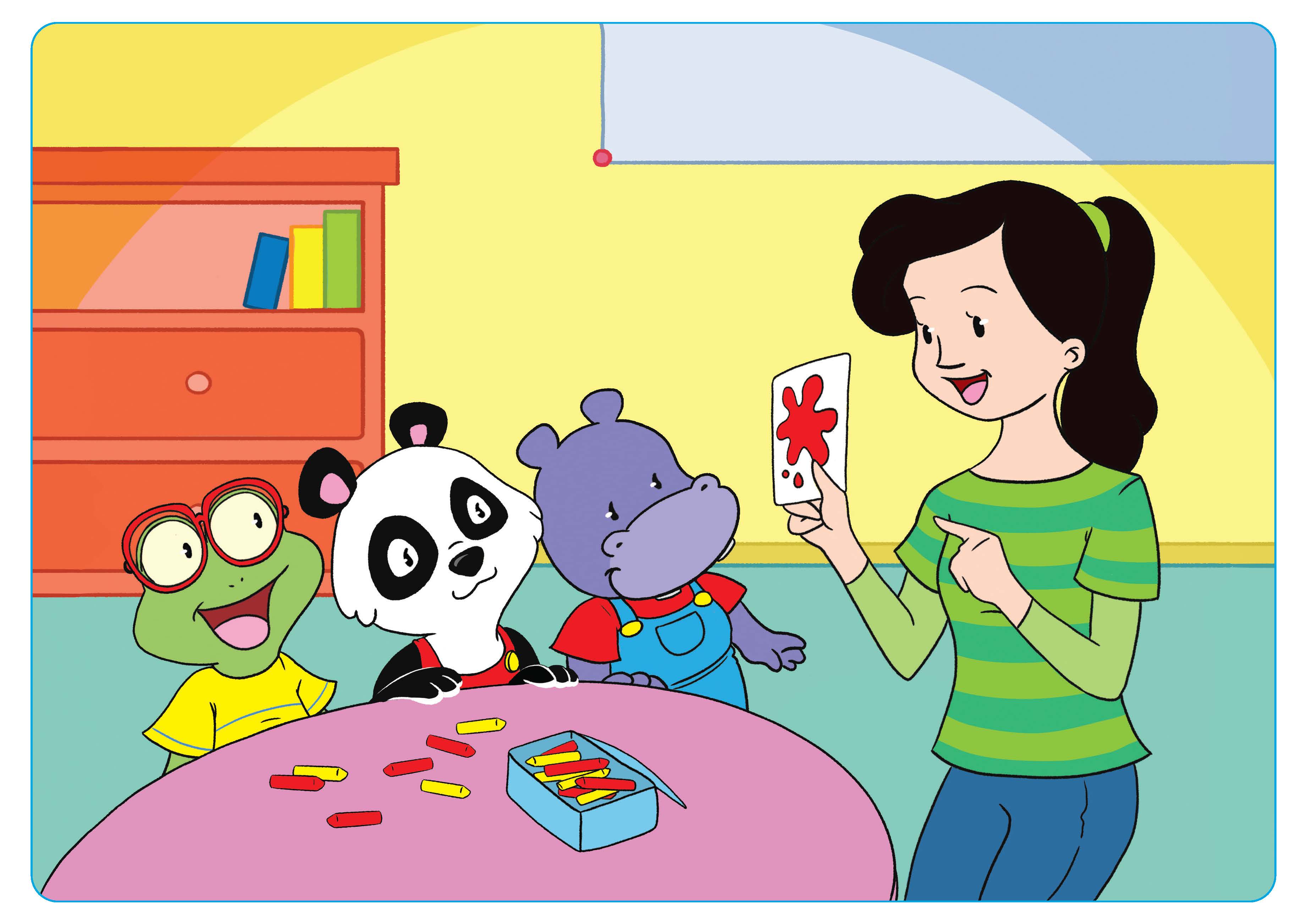 Tiếng Anh Amanda and Friends 1 Story cards
