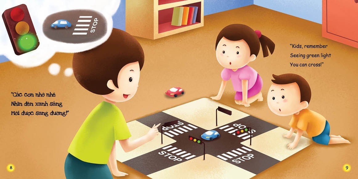 Kĩ Năng Trong Sinh Hoạt - Con Sang Đường Tài Chưa