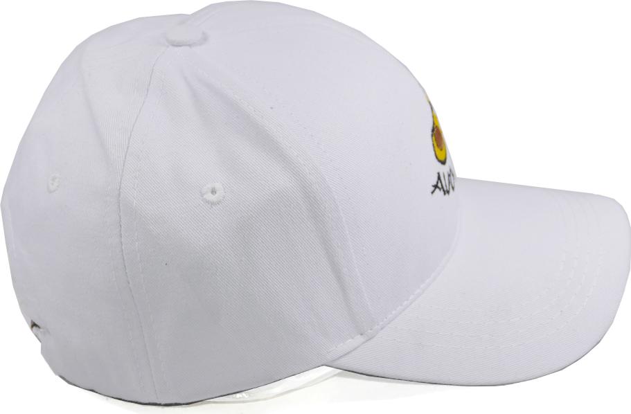 Mũ lưỡi trai nữ thêu hình trái bơ Auocado thời trang xu hướng mới, khóa gài cứng cáp