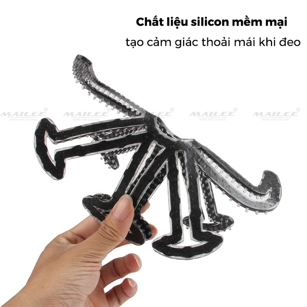Lớp Lót Mũ Bảo Hiểm Silicone SLC-8 Thoáng Khí Chống Biến Dạng Xe Máy Xe Đạp Phụ Kiện - Mai Lee