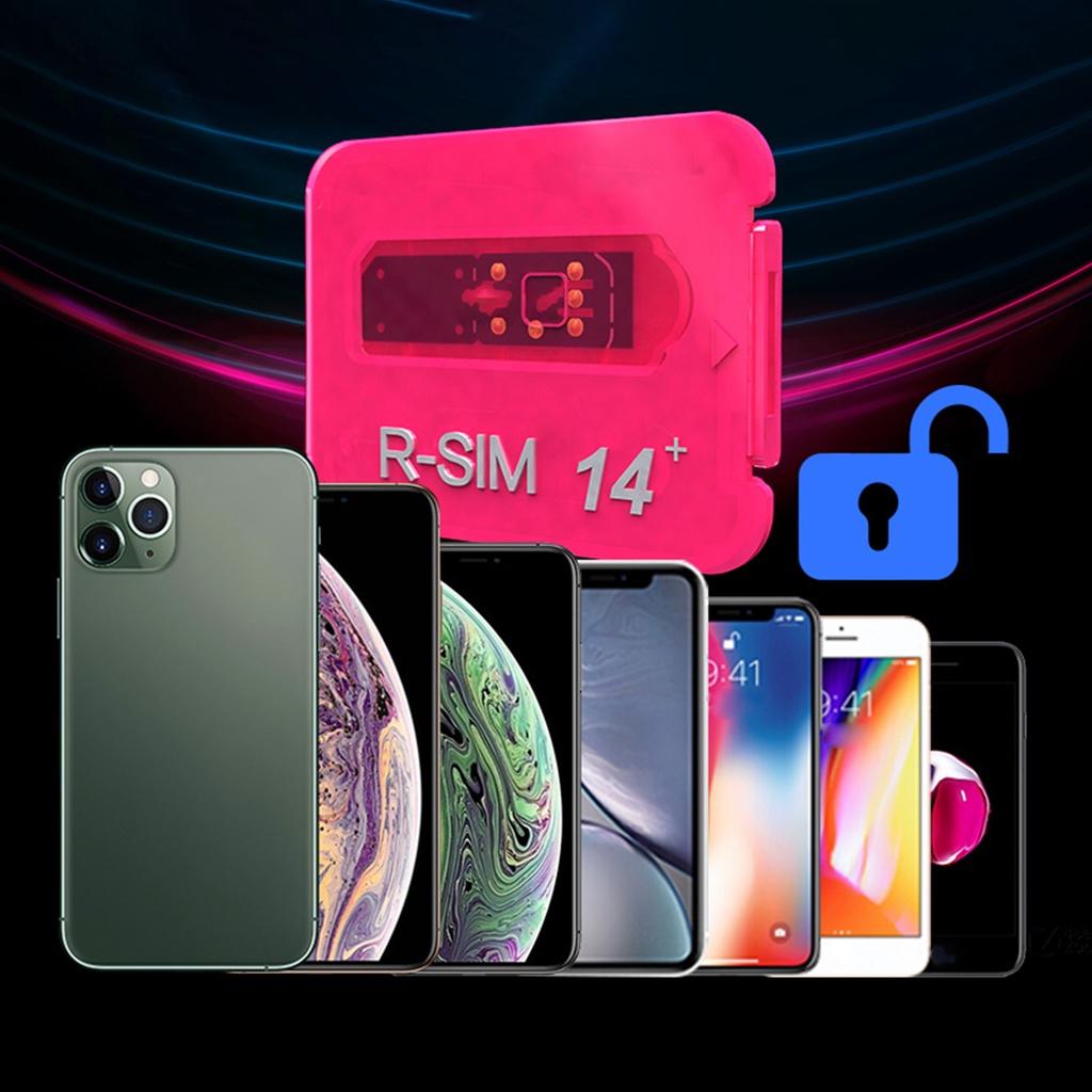 【ky】R-SIM14+ 4G Universal Smartphone RSIM Unlock Card with Eject Pin for iPhone