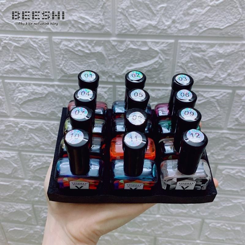 set 12 chai cồn loang vinimay- Beeshi shop nail