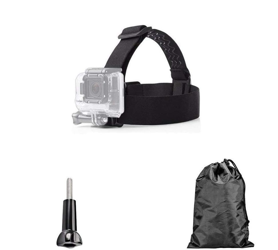 Dây đeo dây đeo dây đai cho GoPro Hero 11 10 9 8 7 6 5 4 3 Insta360 DJI Hành động 3 2 Máy ảnh khai thác GO Pro SJCAM Phụ kiện