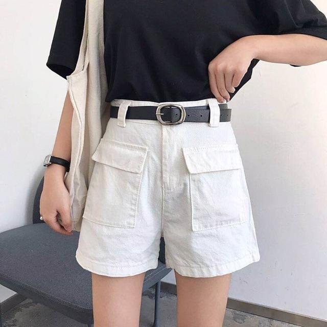 Quần shorts túi hộp