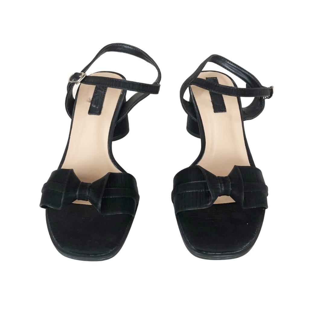 Sandal nữ 6 phân mũi vuông siêu thời trang 21791