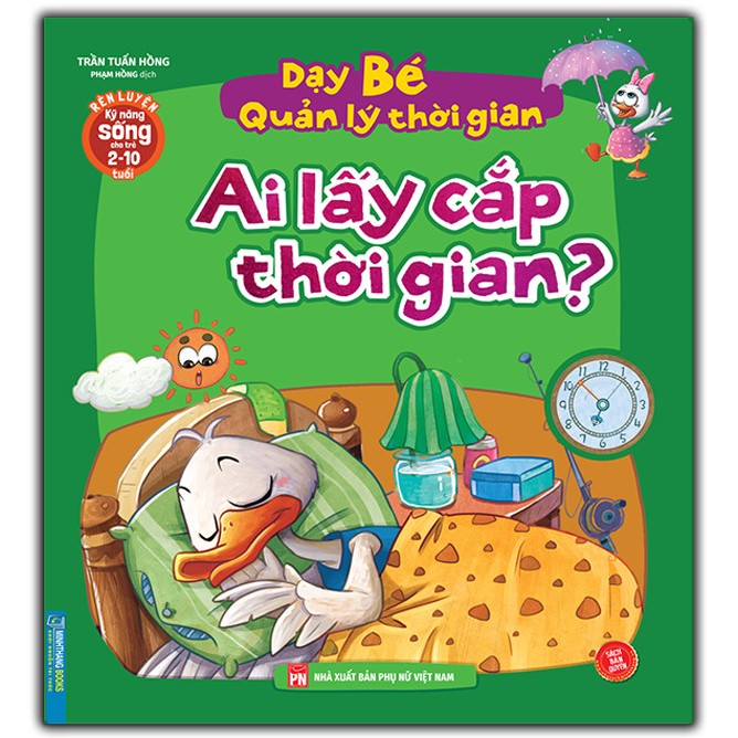 Sách - Combo 8c Rèn luyện kỹ năng sống cho trẻ (2-10 tuổi) - Dạy bé quản lý thời gian