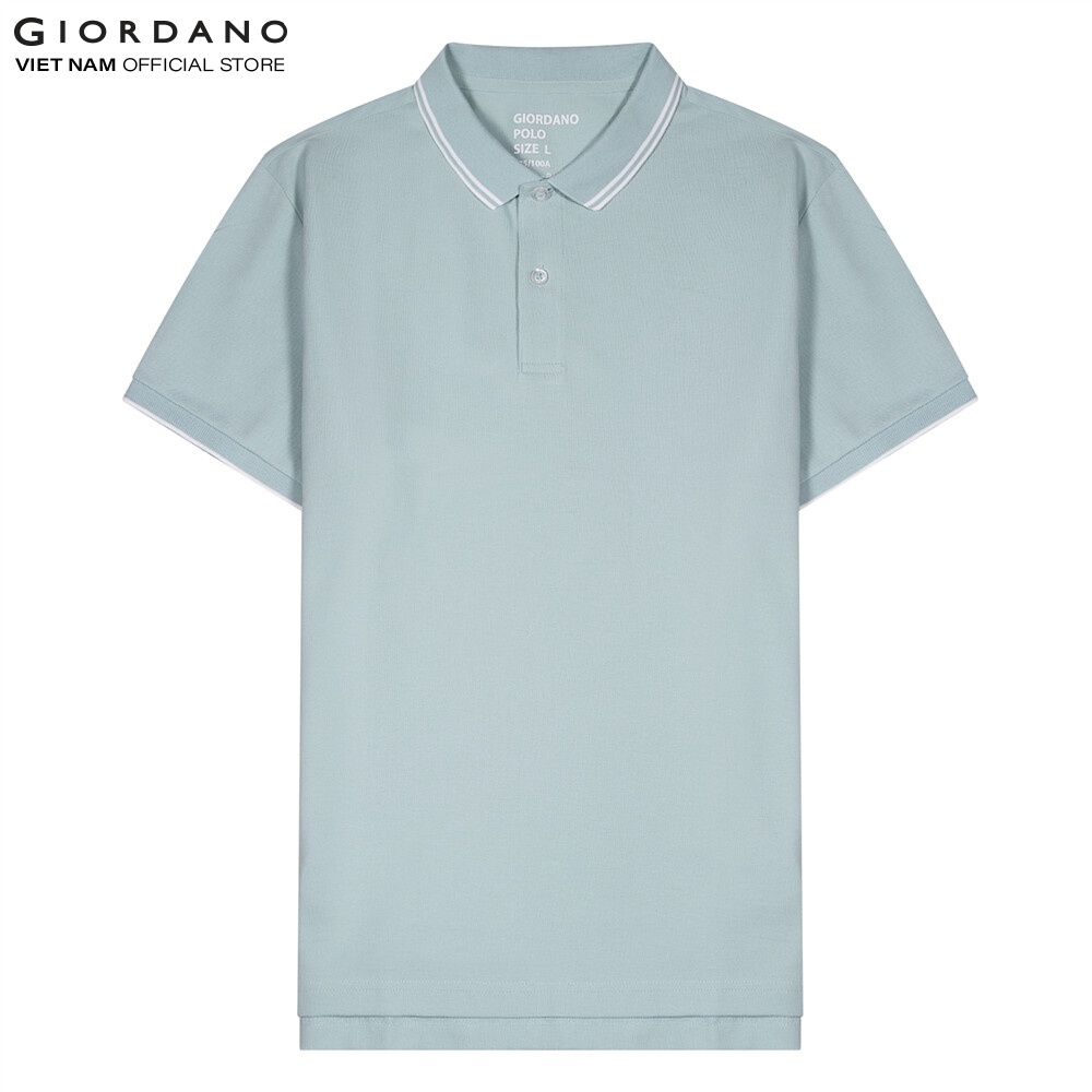Áo Thun Nam Có Cổ Trơn Polo Giordano 01012018