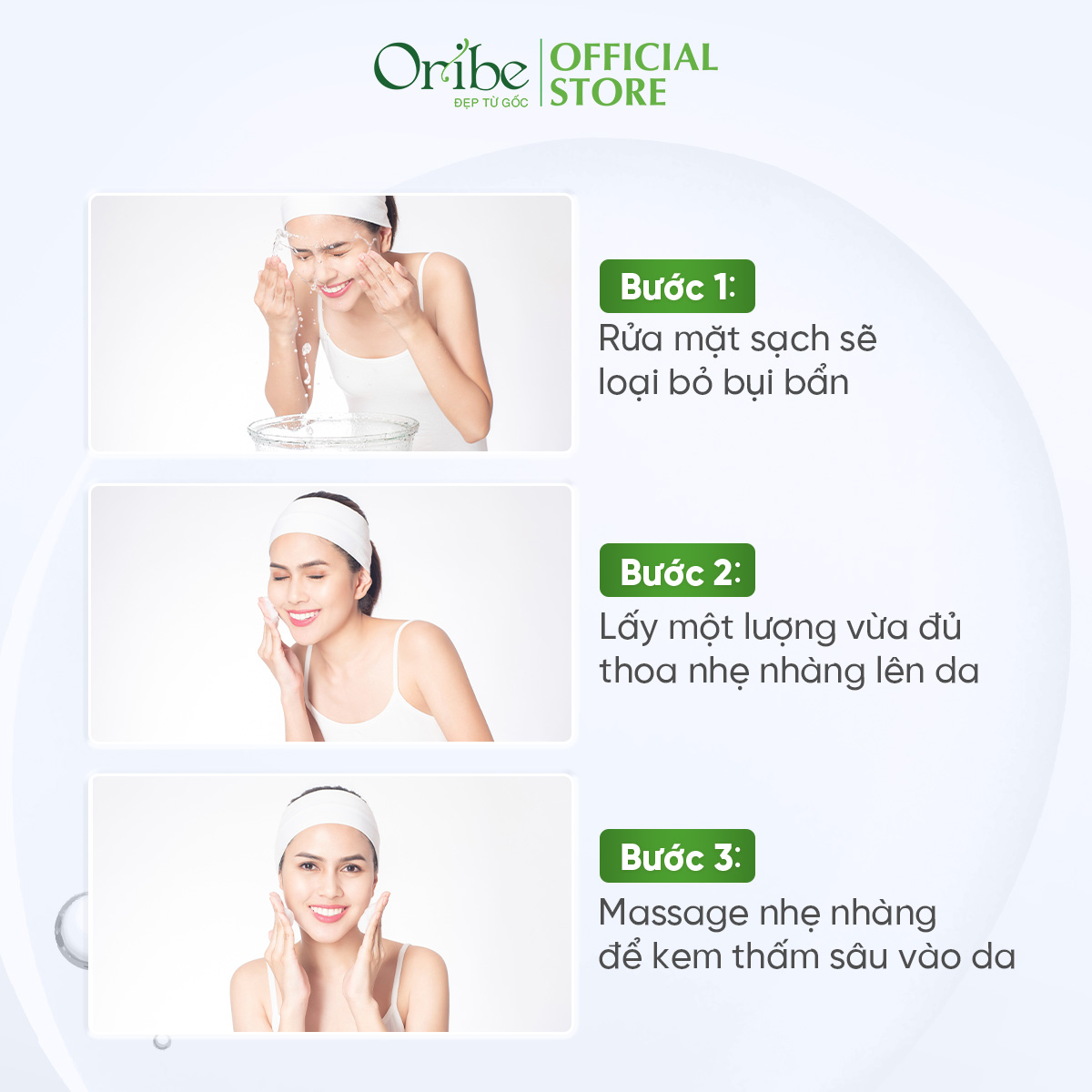 Kem Dưỡng Trắng Da Ban Đêm Oribe Dưỡng Ẩm Làm Mờ Thâm Nám Làm Mờ Tàn Nhang 30g