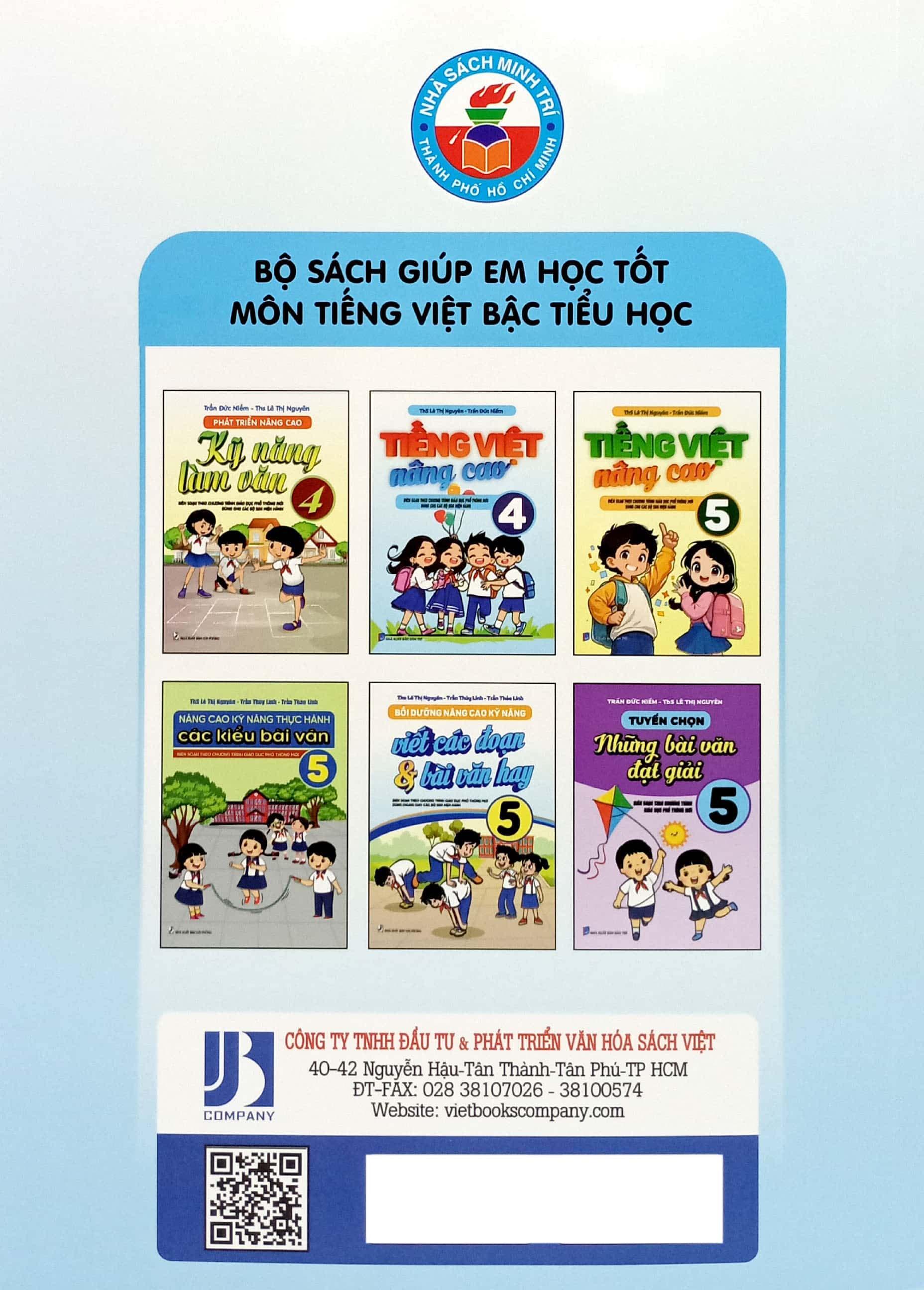 Tiếng Việt Nâng Cao 4 (Theo Chương Trình GDPT Mới)