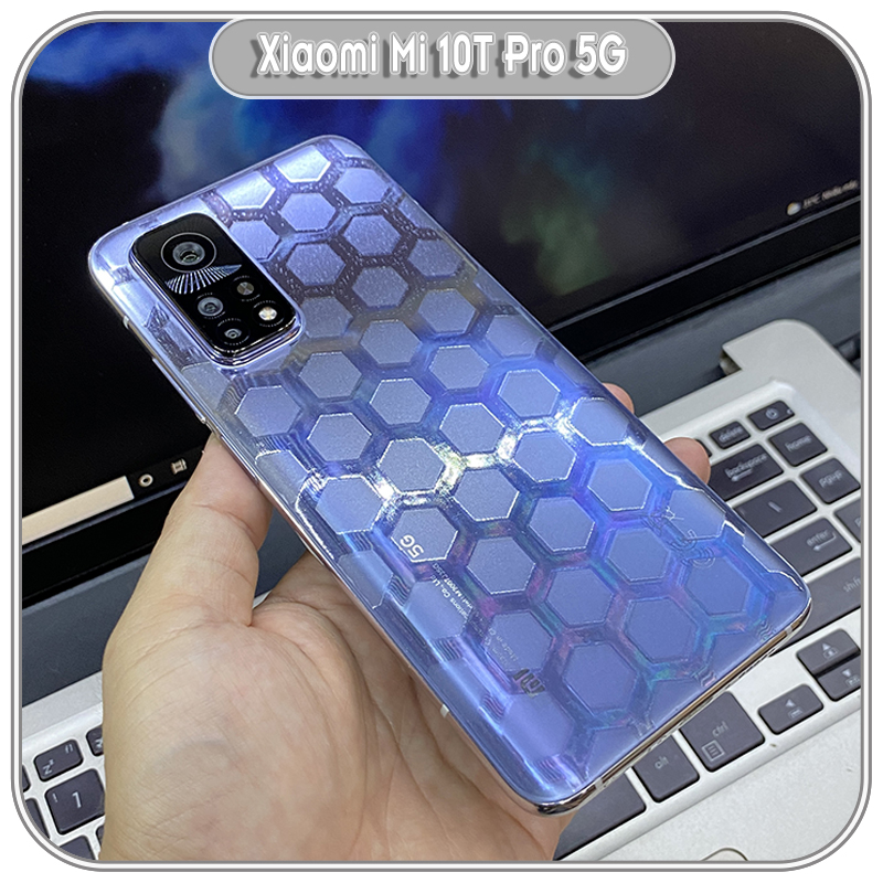 Miếng dán PPF mặt sau trong 3D Tổ ong cho Xiaomi Mi 10T - 10T Pro