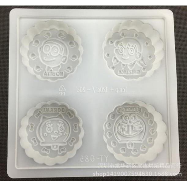 Khuôn trung thu thạch rau câu doremon