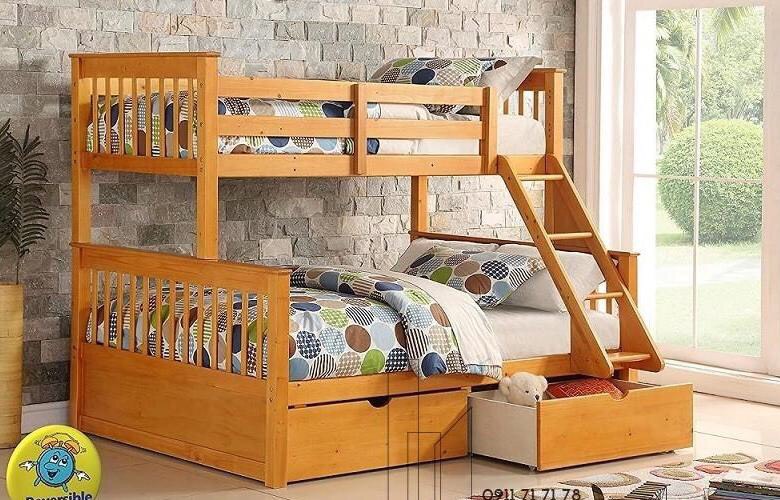 Giường tầng Asaka size( 1m4 và 1m6)