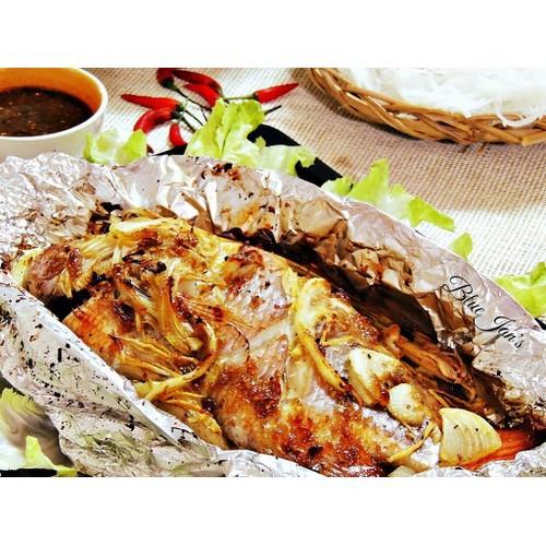 Cuộn Aluminium Foil Giấy Bạc Bọc Thức Ăn Tiện Dụng 5m