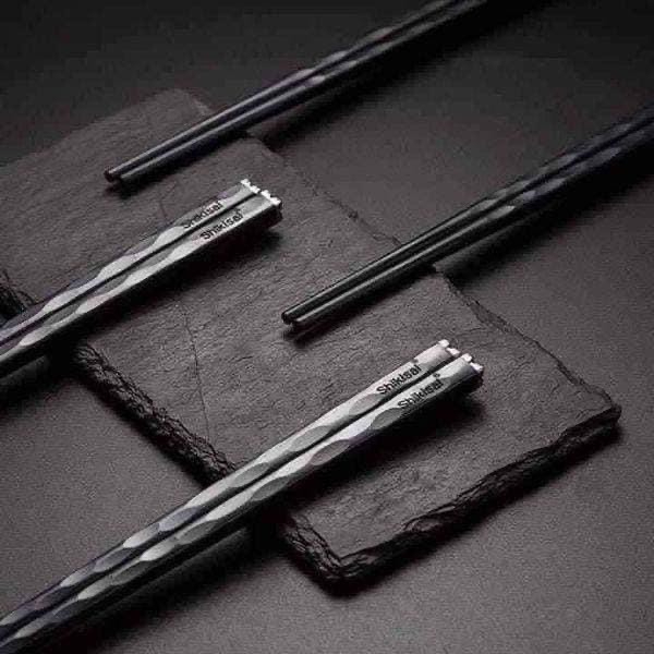 Đũa Nhật kháng khuẩn Shikisai _Hộp 5 đôi
