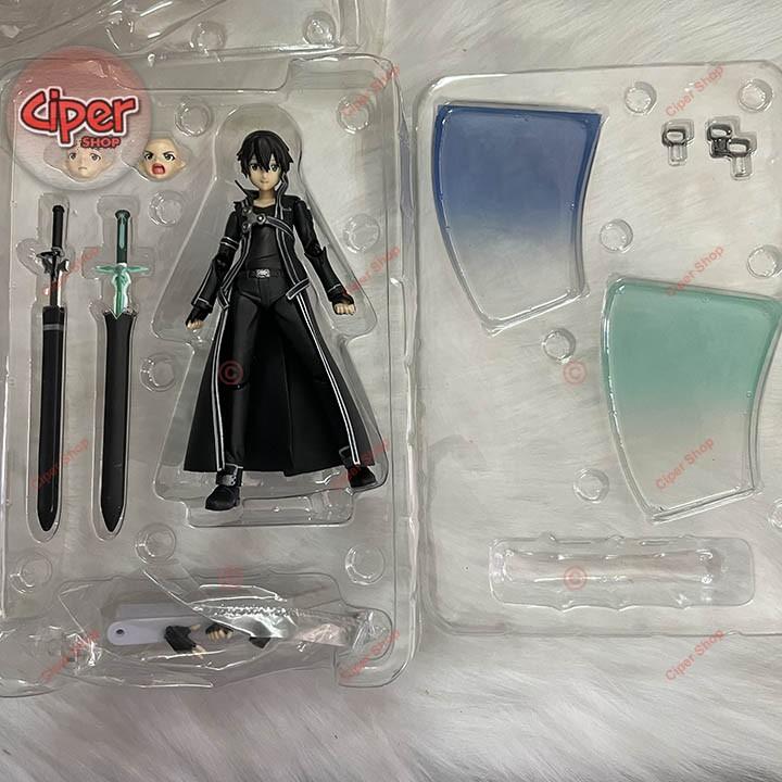 Mô hình Figma Kirito 174 - Figure Action Kirito 174 - Figure Sword Art Online