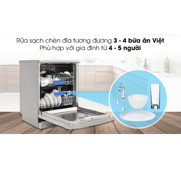 Máy rửa chén độc lập Bosch SMS63L08EA 13 bộ - Series 6 - SX Thổ Nhĩ Kỳ - Hàng chính hãng