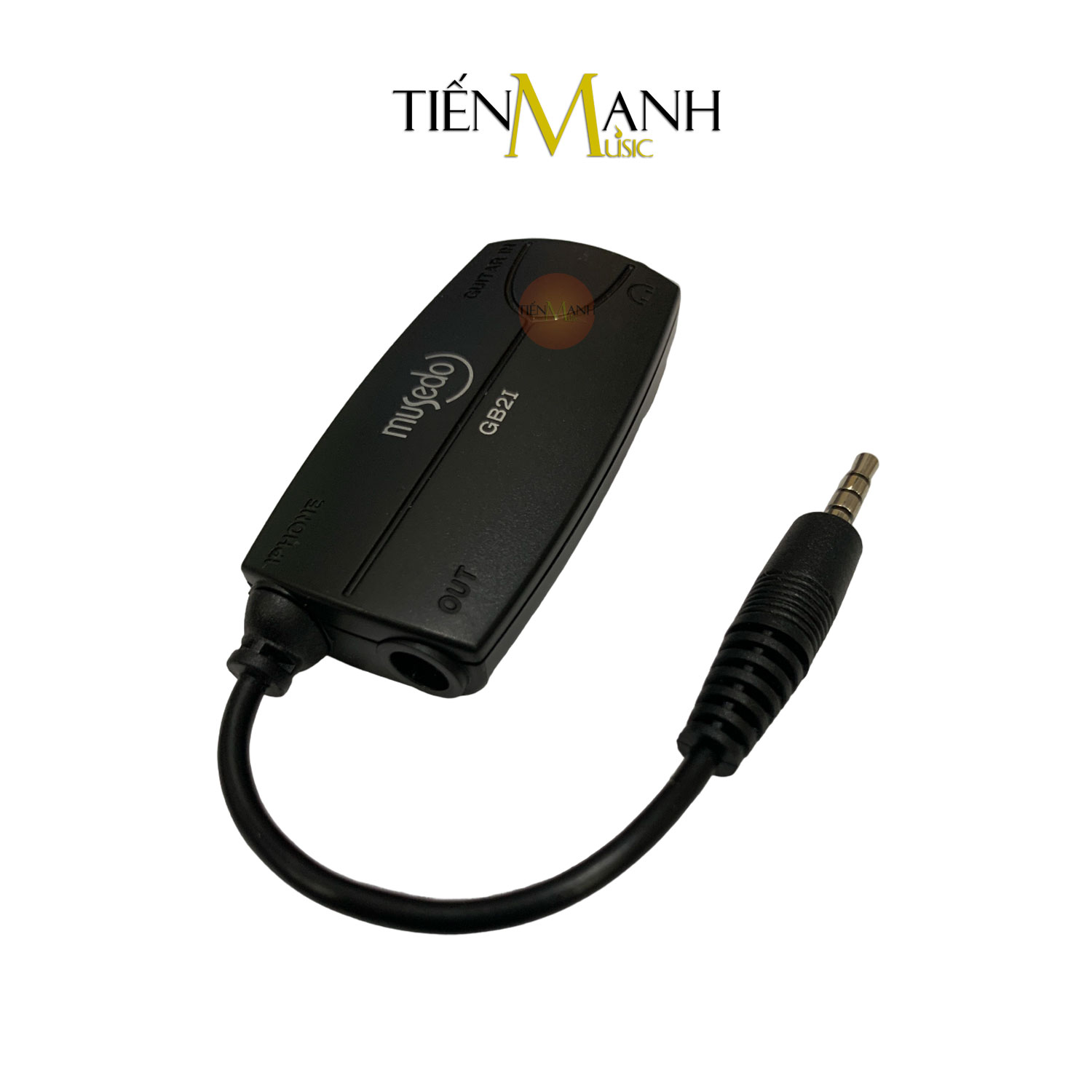 Hình ảnh Thiết Bị Thu Âm, LiveStream Musedo GB2i (Cherub) Cho Nhạc Cụ, Guitar Kết Nối Điện Thoại, Smartphone Hàng Chính Hãng - Kèm Móng Gẩy DreamMaker