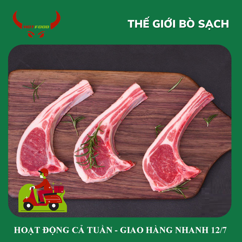 Sườn Cừu Úc Cutoff - 0.5kg