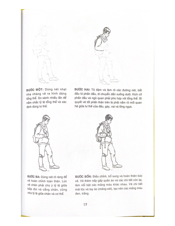 Bí Quyết Hội Họa - Ký Họa Chân Dung