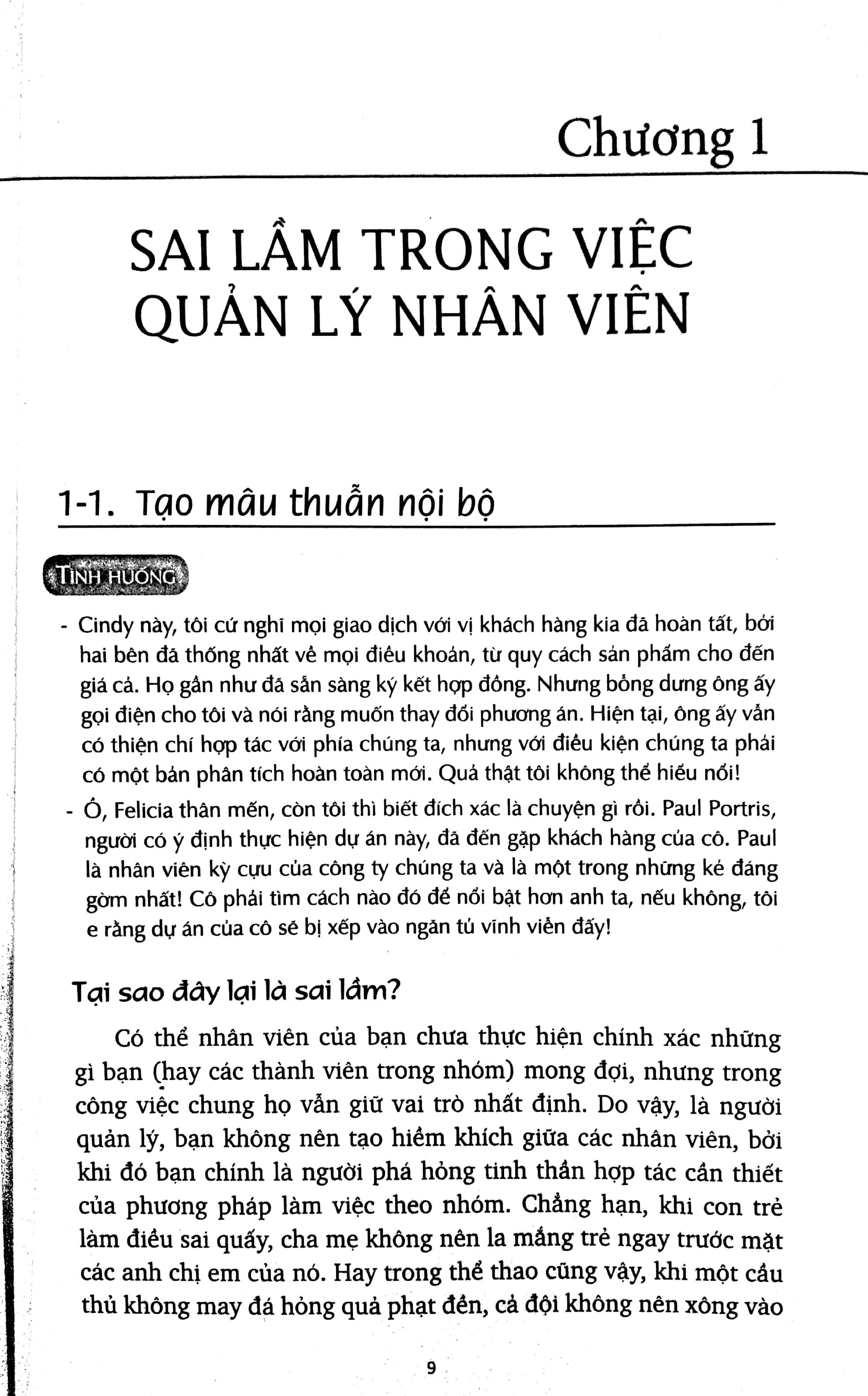 Cạm Bẫy Trong Quản Lý