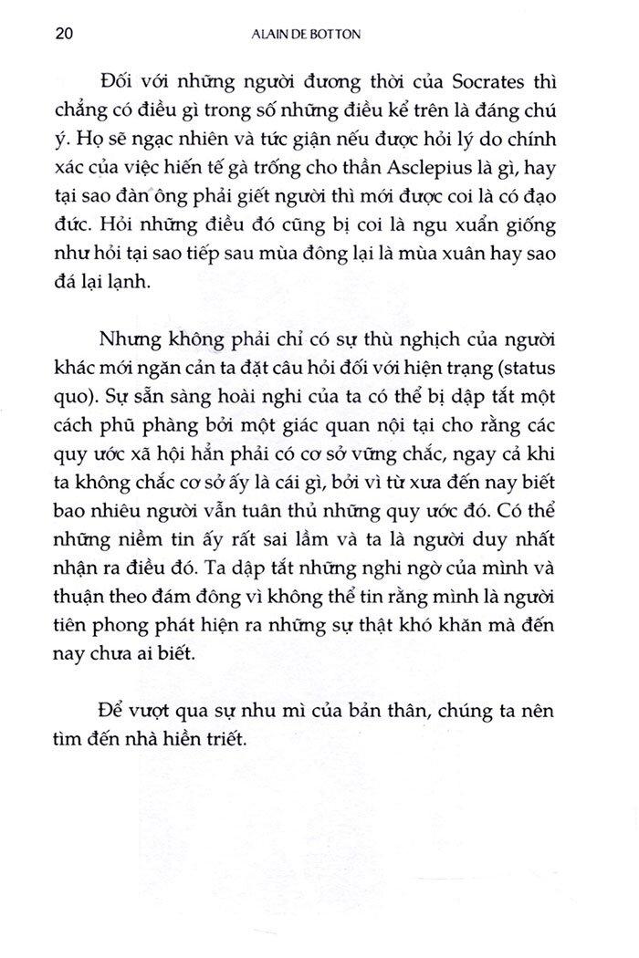 Sự An Ủi Của Triết Học