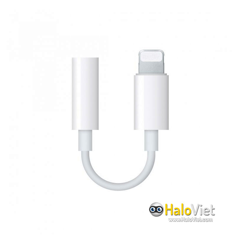 Dây cáp chuyển đổi cổng sạc cho iPhone / iPad sang jack cắm tai nghe 3.5mm chất lượng cao