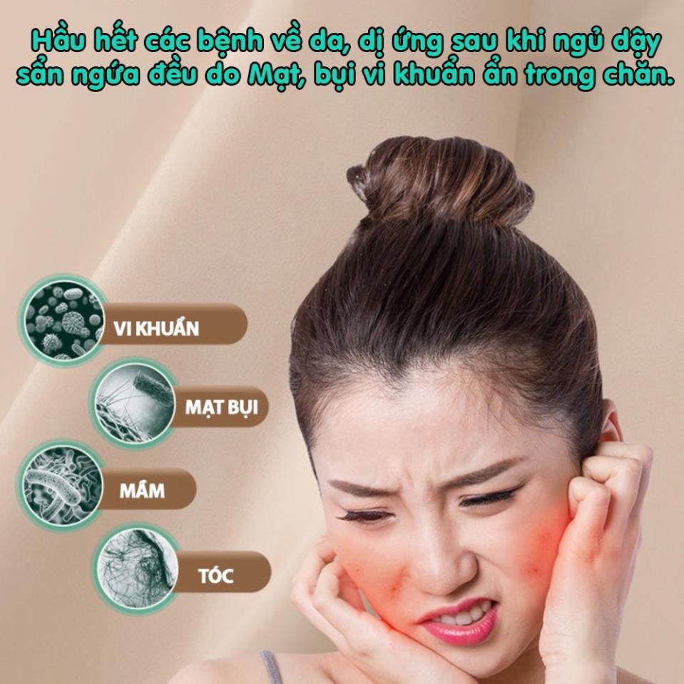 Máy hút bụi giường nệm, máy hút bụi mịn không dây sạc pin, có tia UV khử khuẩn, hút ẩm không khí, bảo hành 12 tháng