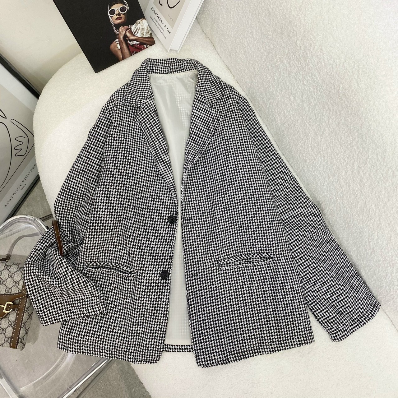 ÁO VEST SỌC CAO CẤP- PHONG HÀN QUỐC