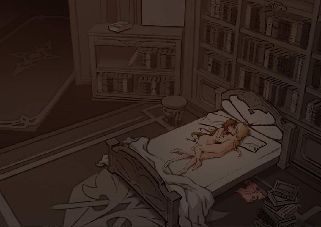 genshin impact aether x amber doujin chapter 1 17