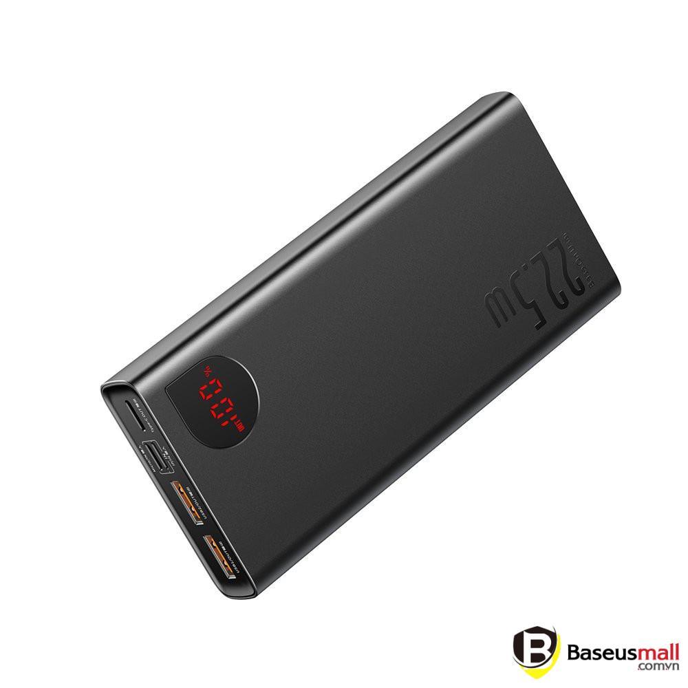 Baseus Pin sạc dự phòng siêu nhanh Baseus Adaman 22.5W Metal Digital Display Quick Charge Power Bank