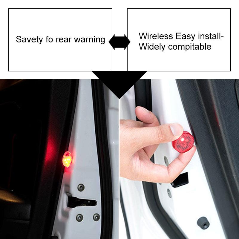 ROGTZ Bộ 2 Đèn LED Cảnh Báo Mở Cửa Xe Ô Tô - Hàng Nhập Khẩu