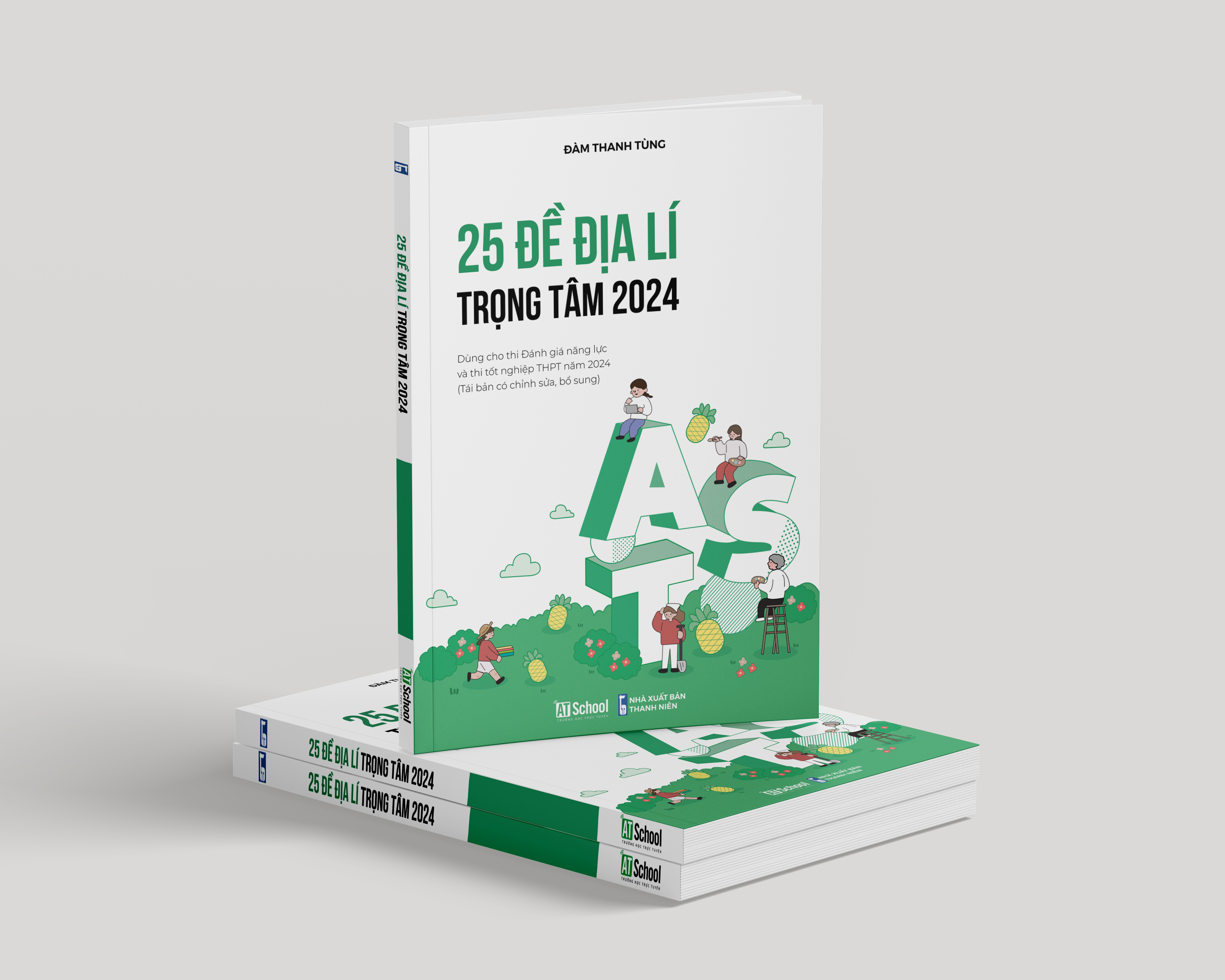 Combo 25 đề Địa lí - Lịch sử trọng tâm thi tốt nghiệp THPT, Đánh giá năng lực ( Phiên bản 2024)