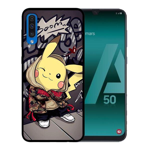 Ốp lưng cho Samsung Galaxy A50  Pikachu - Hàng chính hãng