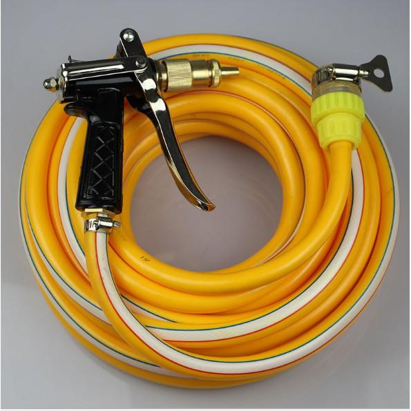 Bộ dây và vòi phun nước rửa xe tưới cây tăng áp 206400